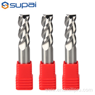 Solid Carbide End Mill Bits For Aluminum 3Flute